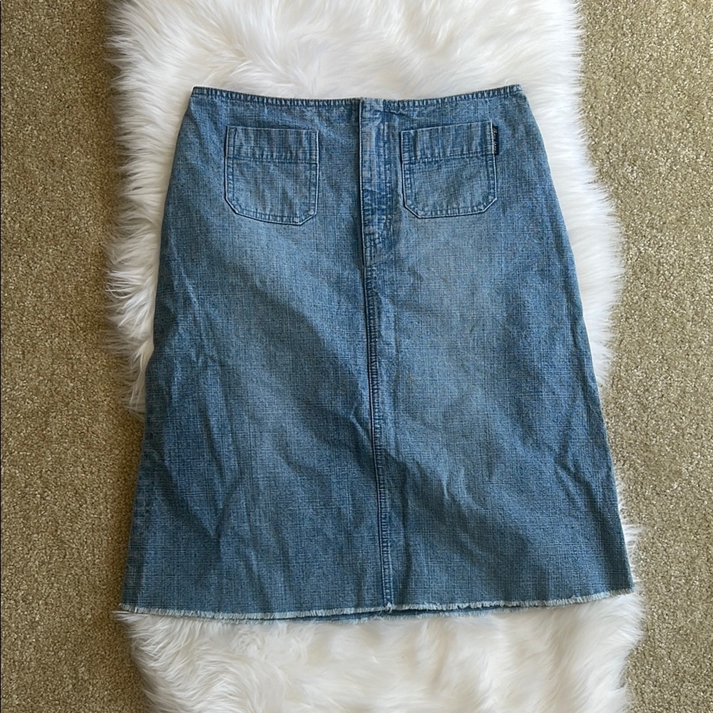 Y2K Vintage DKNY Blue Women's Skirt